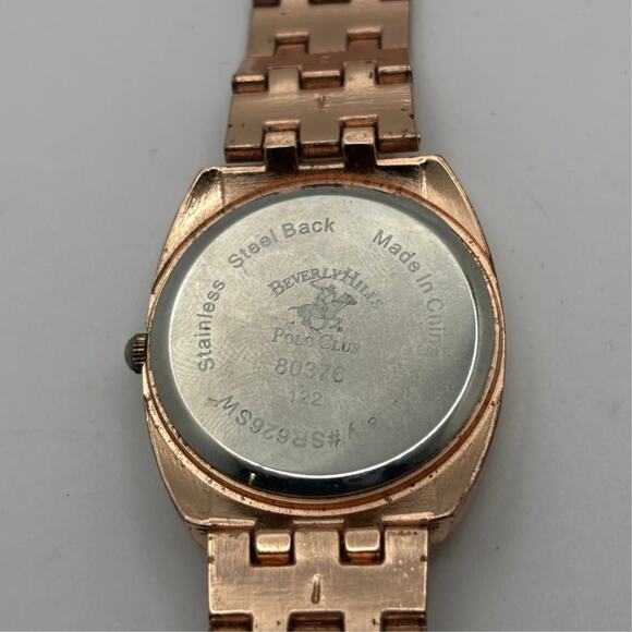 Retro Gold Beverly Hills Polo Club Watch - Picture 4 of 4